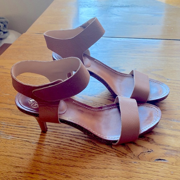 Vince Camuto Okinawa Cork Trimmed Sandals - Picture 1 of 6